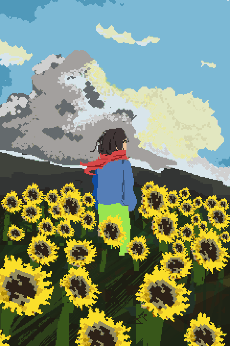 ias_lan_Langit's tweet image. Testing my focus and discipline with 1-TRY Challenge!

Rule :
1 Reference, 1 Layer, 1 Try.
NO UNDO, NO RETRY
The result is final: Good or bad, I post it.

Reference ➡️ Sketch ➡️ Final Result

#PixelArt #1try #ArtChallenge #Aseprite