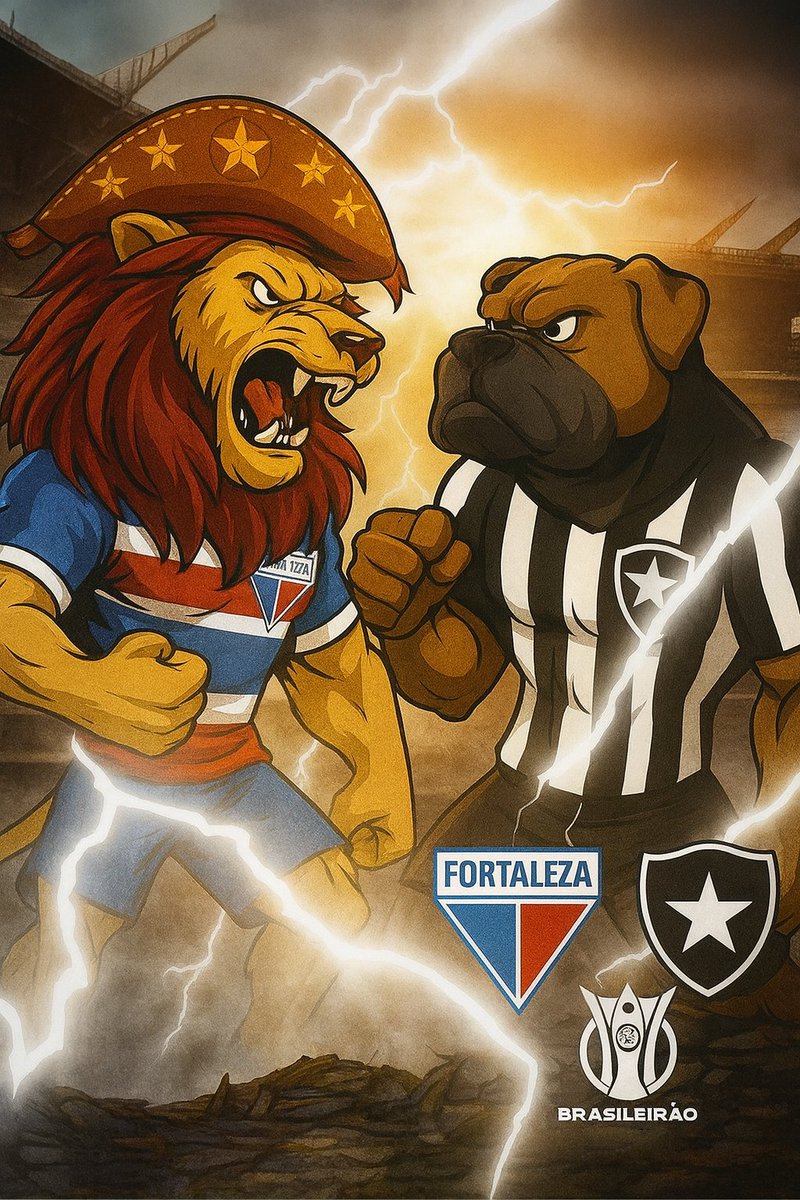 FortalezaNET's tweet image. 🇫🇷🦁💪🏼 Última batalha da temporada e uma só missão: Vencer

Na busca por conquistar algo improvável neste Brasileirão 2025, Tricolor do Pici (16°) pega logo mais às 16h o Botafogo (7°) no estádio Nilton Santos.

Haja coração!!!