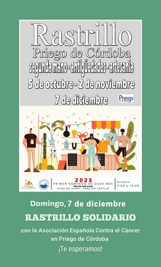 HOY RASTRILLO SOLIDARIO EN PRIEGO
