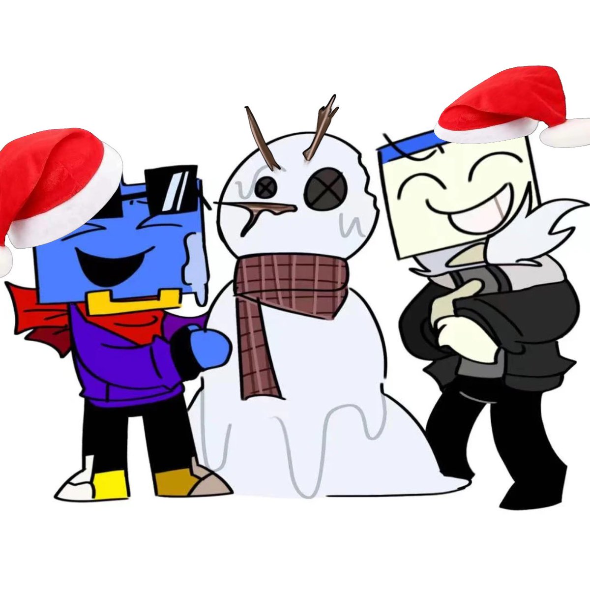 冬天 #fnfron #bobsonslaught #oc  #四零四 #约稿 #不是我画的