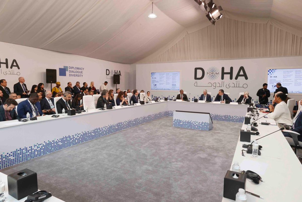 At <a href="/DohaForum/">Doha Forum</a>, <a href="/ICRC/">ICRC</a> Director General
<a href="/PKraehenbuehl/">Pierre Krähenbühl</a> joined a high-level panel on upholding international justice and the rule of law.  

He warned against the disregard for international humanitarian law, the dehumanization of people affected by conflict and stressed the urgent