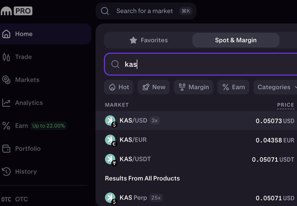 CreationCily's tweet photo. $KAS does not need to be listed on Binance. 

The legal exchanges are more suitable for KAS's long-term development. #Kraken is the world's second-largest legal exchange, after Coinbase, which also offers its own legal wallet, Krak. Hope #Coinbase comes soon! https://t.co/9ISRsRbokN