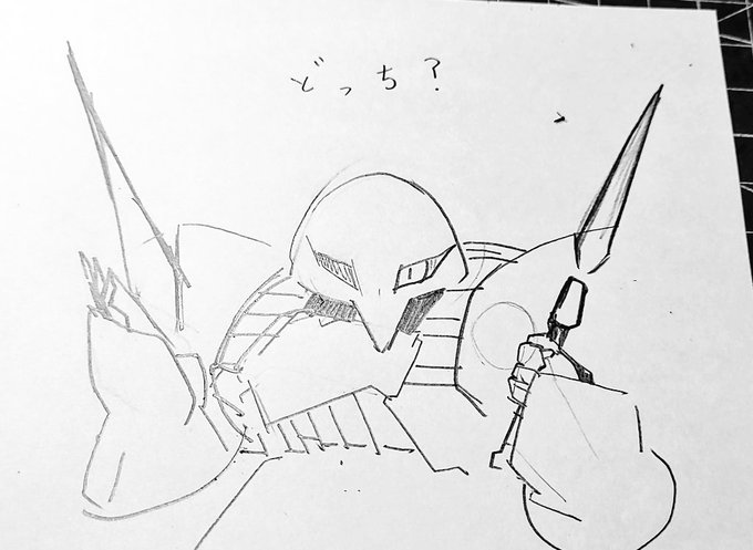 キュベレイのサーベルって確かサザビーみたいに手首からグリップ出して使う/固定時はビームガンだったと思うけどZZだと手首からダイレクトにサーベル使ってたよーな記憶がぼんやり………どっちだったっけ