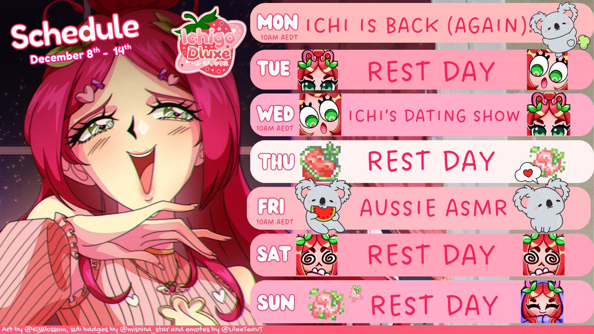 🍓 Ichigo 🍓 VGen Artist & Vtuber tweet media