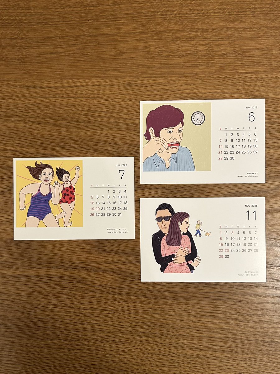aiiuchi's tweet photo. 2026年井内愛卓上カレンダー発売中！
こちらから〜
https://t.co/wYtu3n4ucz https://t.co/nBkJLLhfN9