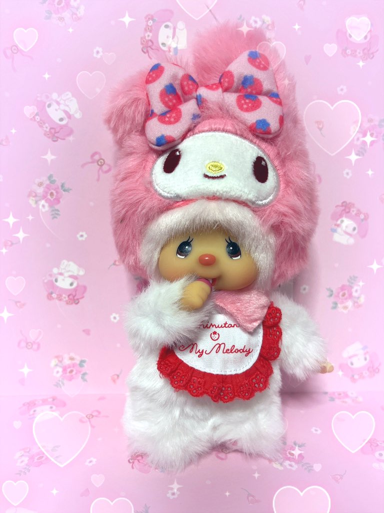 モンチッチ×サンリオ💖 チムたん×マイメロディ ぬいぐるみ💖 これ