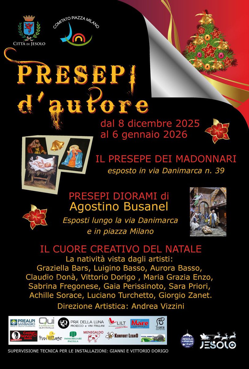 manu_pavanello's tweet photo. Vi aspettiamo da mercoledì 10 dicembre dalle ore 10:00 in Piazza Milano (Jesolo, VE) per l'inaugurazione ufficiale della 4^ edizione di "Jesolo Christmas in Love".

#comitato #comitatopiazzamilano #piazzamilano #piazzamilanojesolo #jesolo #jesolocittàdelnatale #jesoloxmasinlove https://t.co/72ho8cpCFy