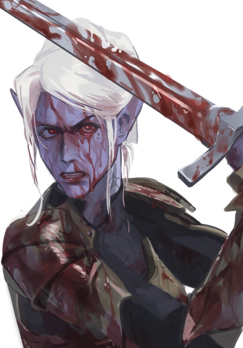 “By my oath, you will not fall.” #minthara