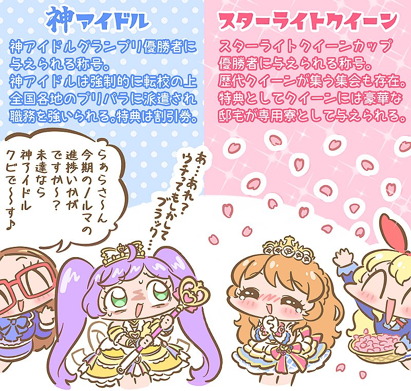ありがとう……アイカツ！×プリパラ THE MOVIE✨
らぁらちゃん……強く生きて！！！💪💦
#今年も残りわずかなので今年一番伸びた絵を貼る