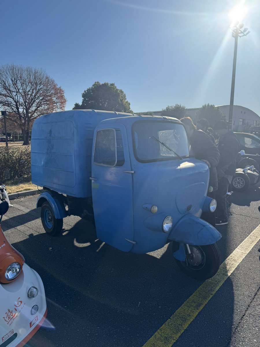 Benjamin50cc's tweet image. おちょうさんのピンク号をお借りして、2025 ALL JAPAN MINICAR MTGに
参加してきました~
前夜祭も大変楽しかったです♩
みなさま、本当にありがとうございました🙇