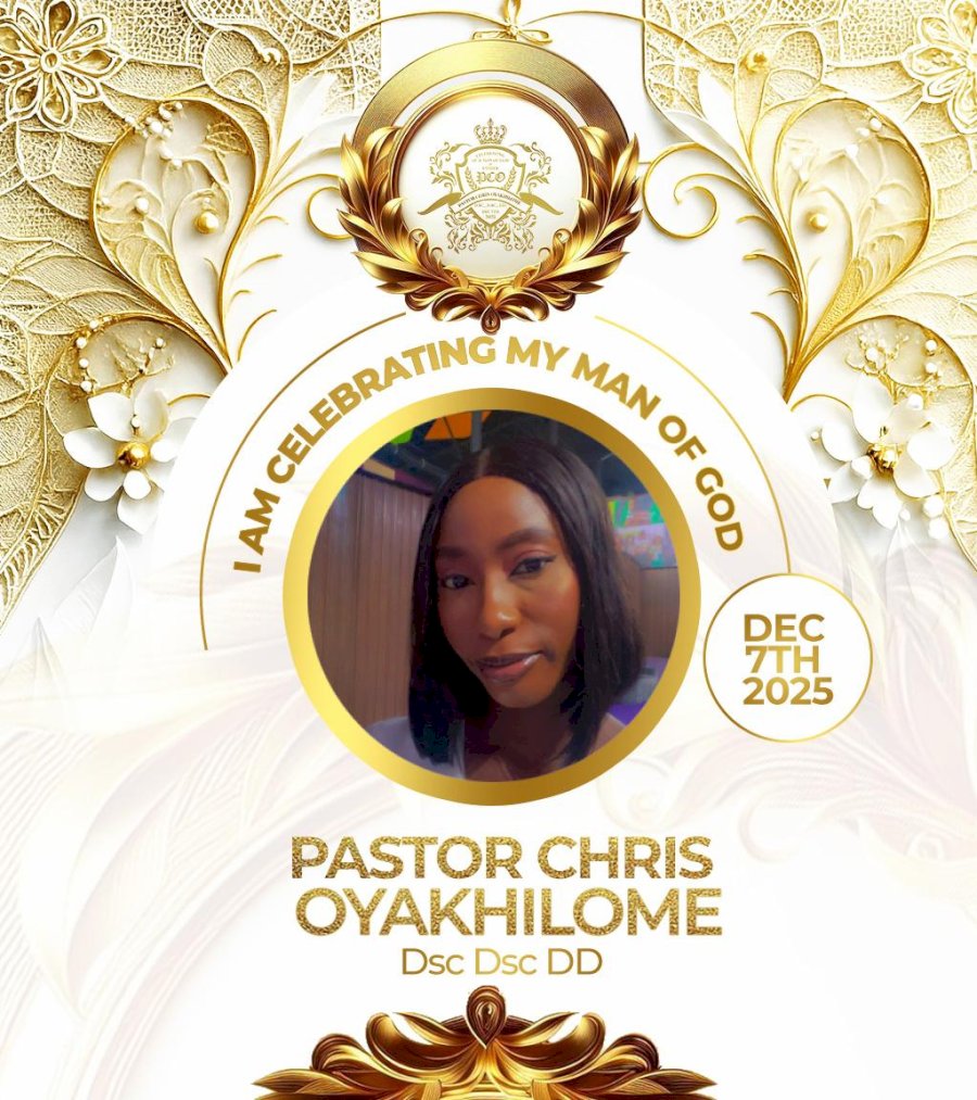 Happy Birthday To My Father, Man of God, Pastor, Mentor and Teacher, Rev Dr, Chris Oyakhilome DSC,DSC,DD
Thank you so much,Sir, for teaching me God’s Word. My faith has prevailed because I continually receive the Word through your ministry, tru the Rhapsody of Realities.
#Offer7
