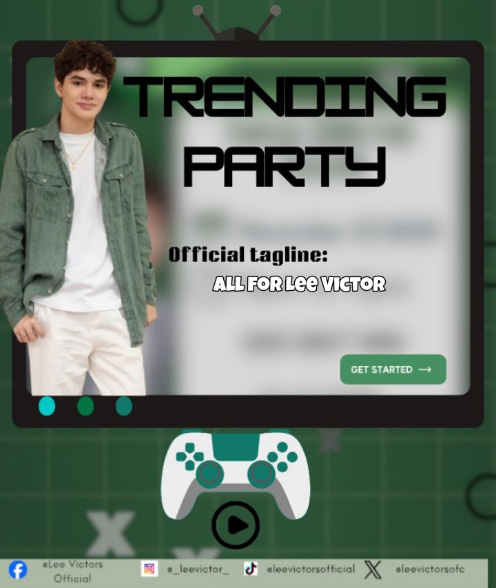 leevictorsofc's tweet photo. 𝐓𝐄𝐀𝐌 𝐋𝐄𝐄 𝐕𝐈𝐂𝐓𝐎𝐑𝐒! join us tonight at 9:00 PM for our Twitter Party.

Tagline: ALL FOR LEE VICTOR
Don’t forget to prepare your drafts early.
Reminder: No numbers and no emojis in the tweets.

#LeeVictor | Lee Victor https://t.co/ctstIr2aEa