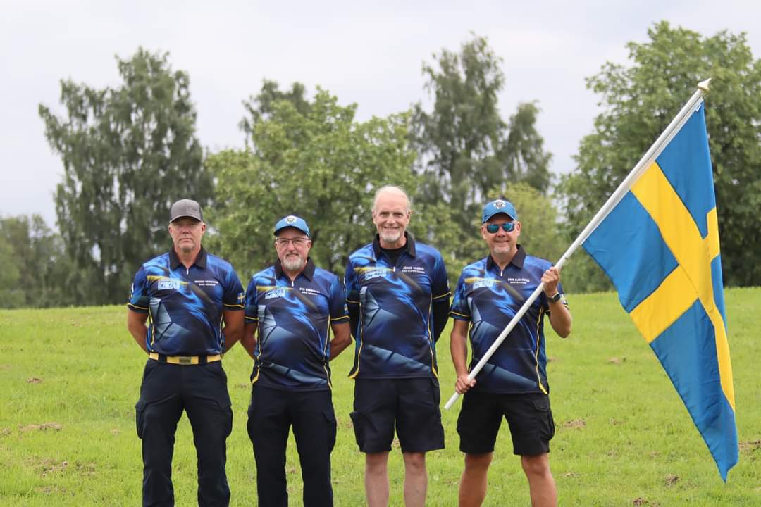 Svenska "subkulturens" seniorlandslag från VM i Finland 2024, samtliga är för övrigt ytterst kompetenta jägare....