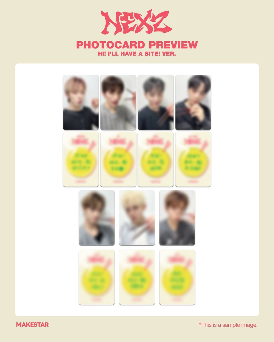 台北対面サイン会&ゲーム会&フォト会] #NEXZ The 3rd Mini Album <Beat