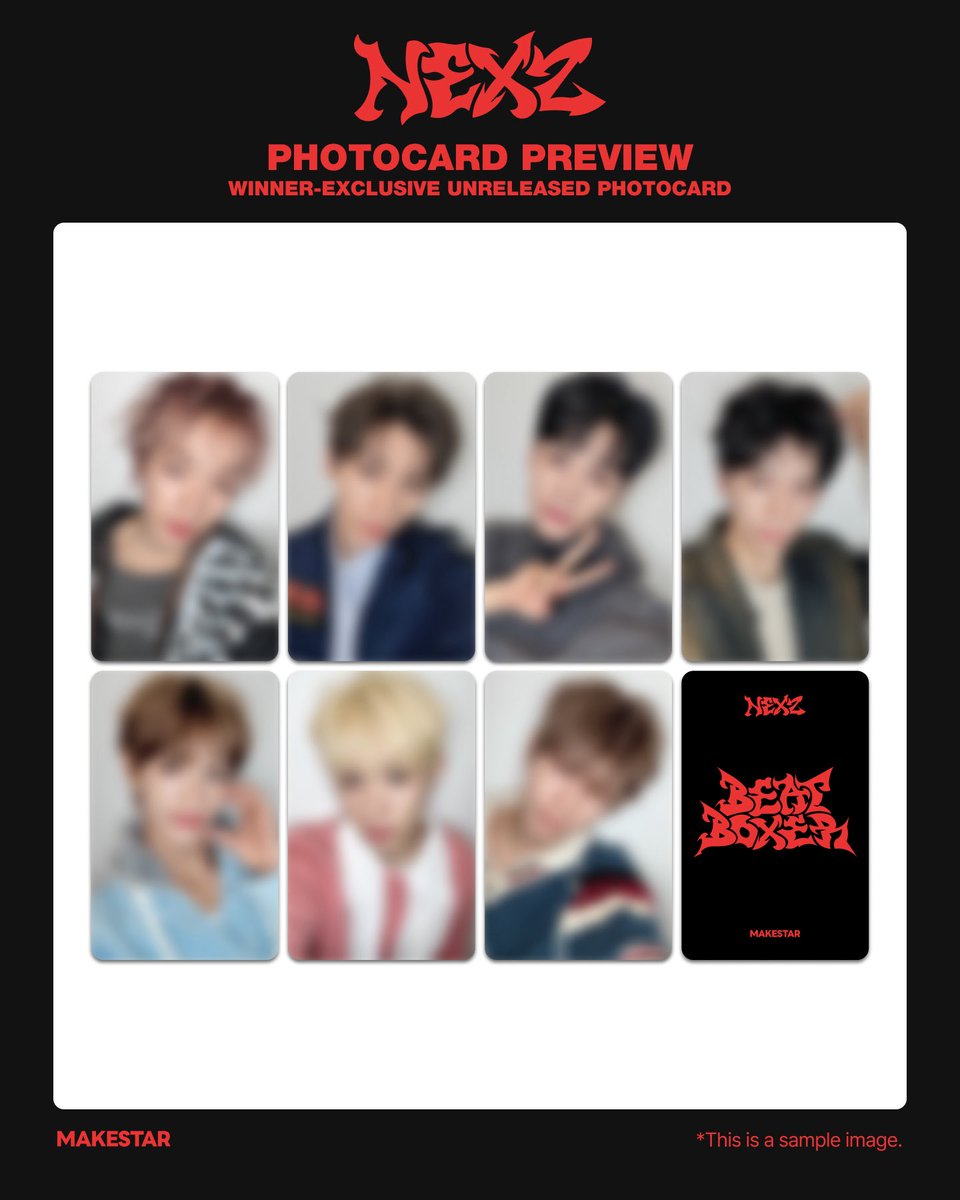 台北対面サイン会&ゲーム会&フォト会] #NEXZ The 3rd Mini Album <Beat