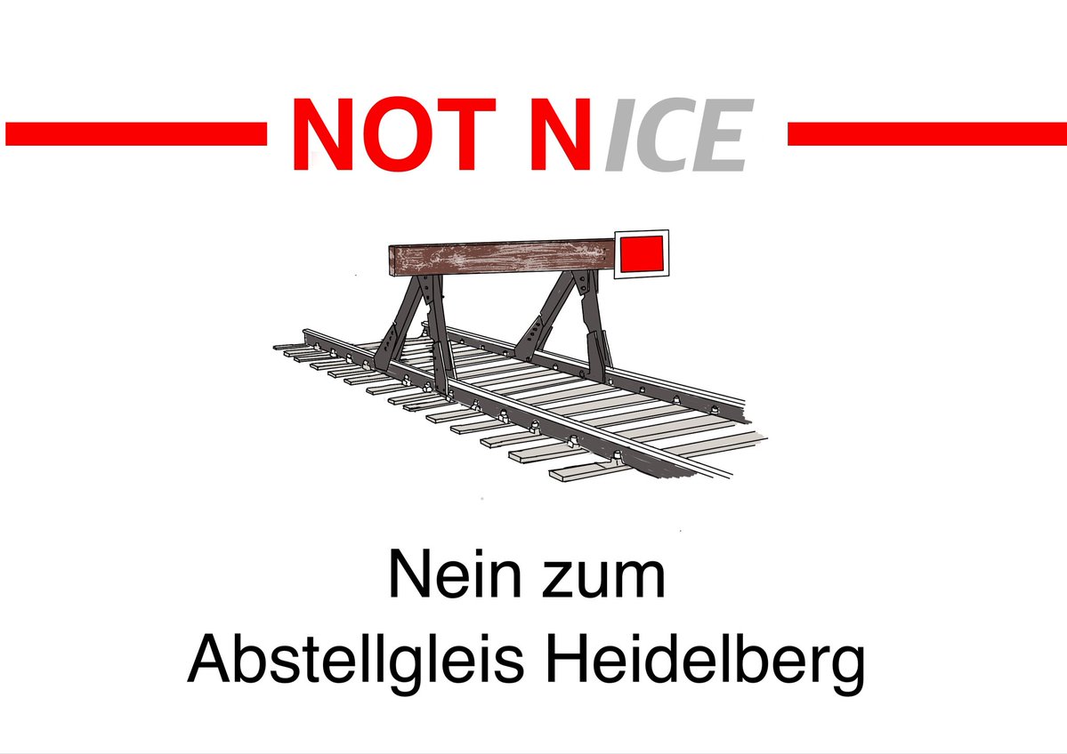 „Heidelberg darf nicht abgehängt werden!  IC- und ICE-Verbindungen müssen bleiben!” - Jetzt unterschreiben! c.org/67QJbwDb7V via <a href="/ChangeGER/">Change.org Deutschland</a>