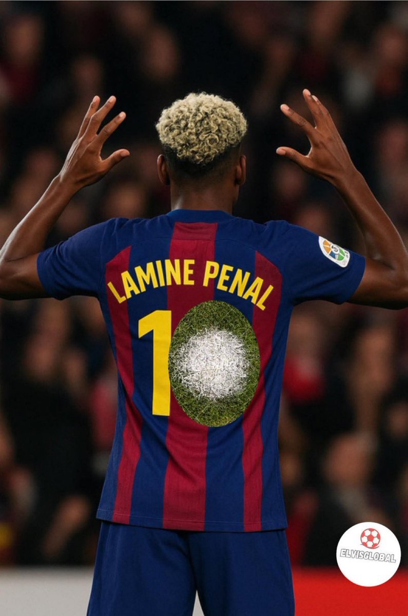 Lamine Yamal lleva 7 goles en esta temporada de los cuales 5 de ellos son de penalti