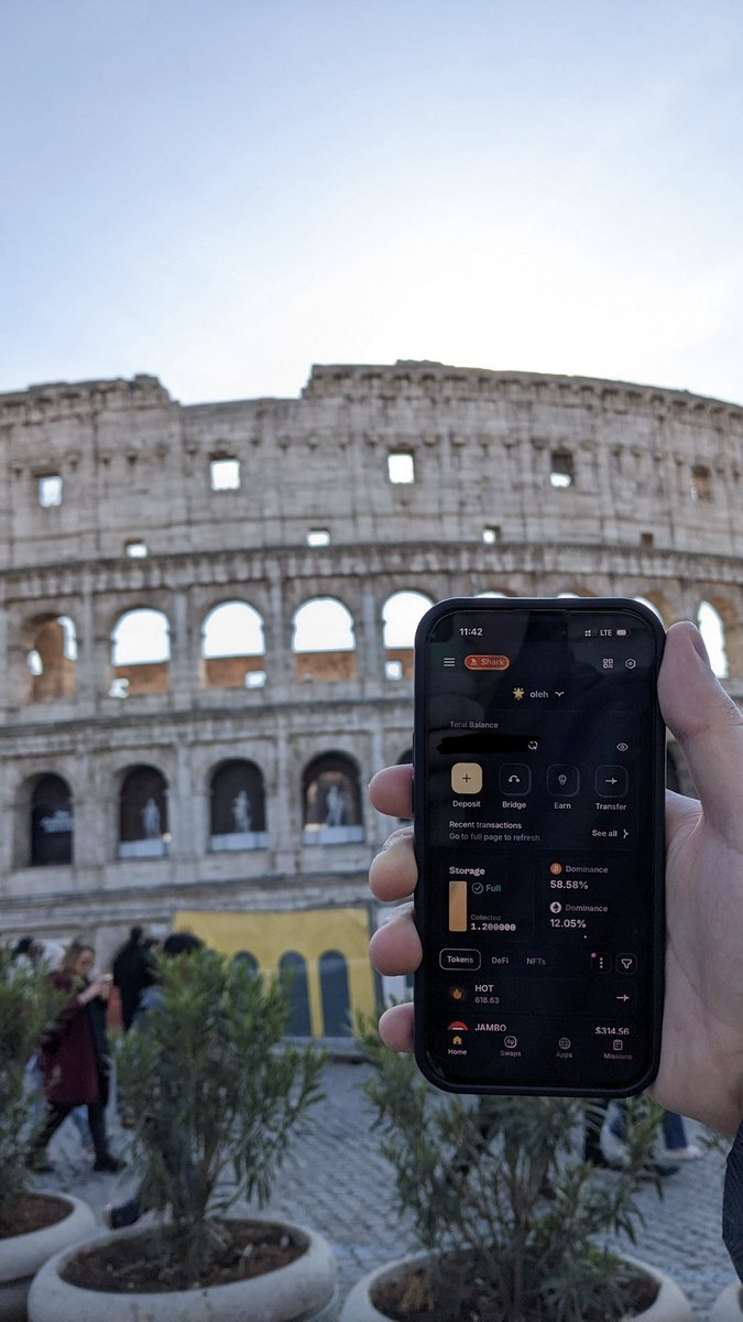 HOT wallet in Italy 🇮🇹 

<a href="/hotdao_/">HOT Protocol 🔥</a>