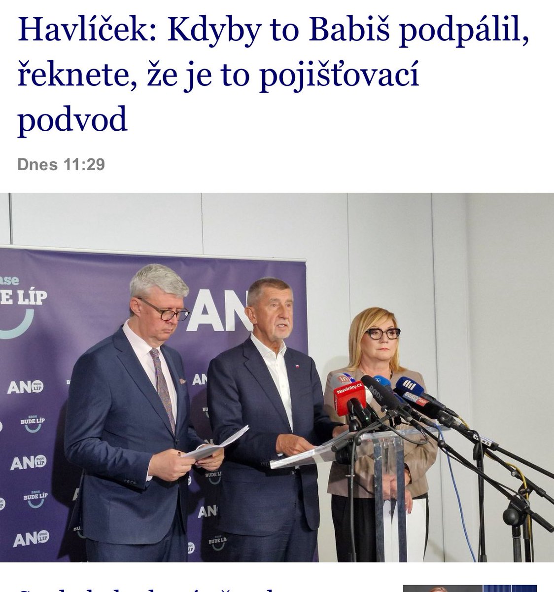 Tomáš Zdechovský tweet media