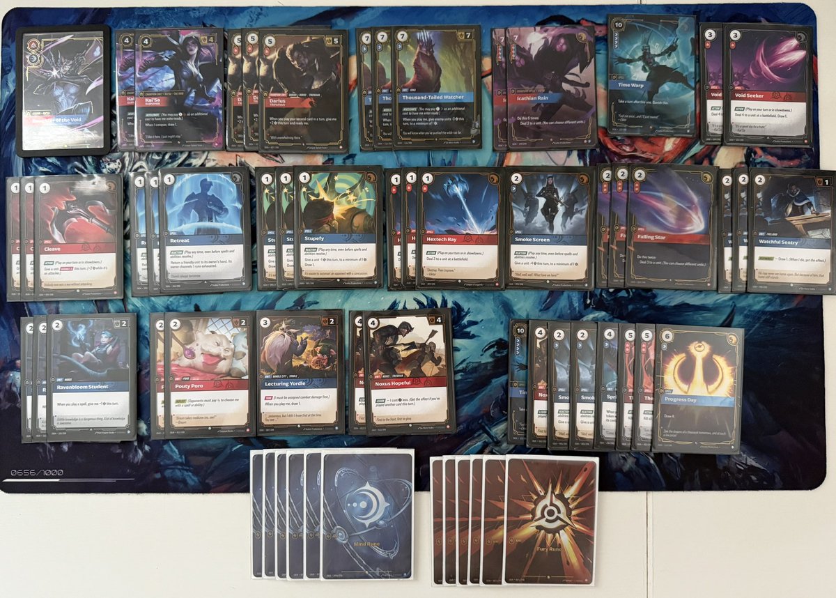 I won my first Skirmish and got a bye for the next event in Bologna! 🇮🇹🍕
This is the decklist I used with the matchups I faced.

✅T1 W 2-1 vs Annie
✅T2 W 2-1 vs Viktor
✅T3 W 2-0 vs Arhi
🫱🏻‍🫲🏼T4 Draw vs Master Yi (top guaranteed)

✅TOP 4 W 2-0 vs Arhi
✅FINSL W 2-1 vs Master Yi