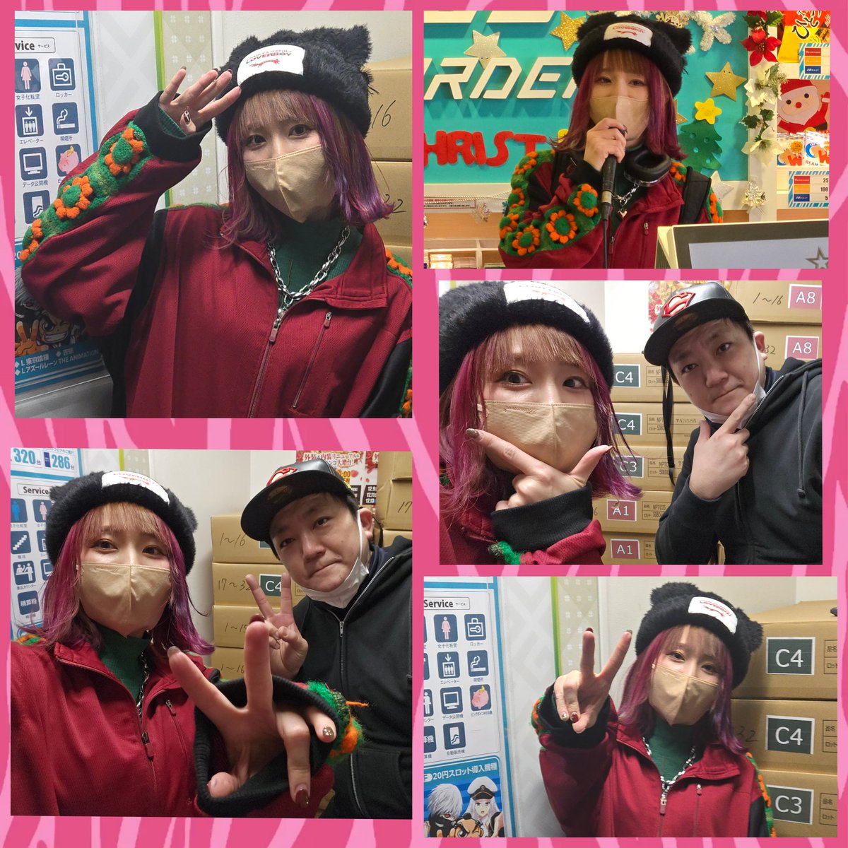 ひととせなつみ ちゃん #かとりその ちゃん #W来店 なっちゃん、その