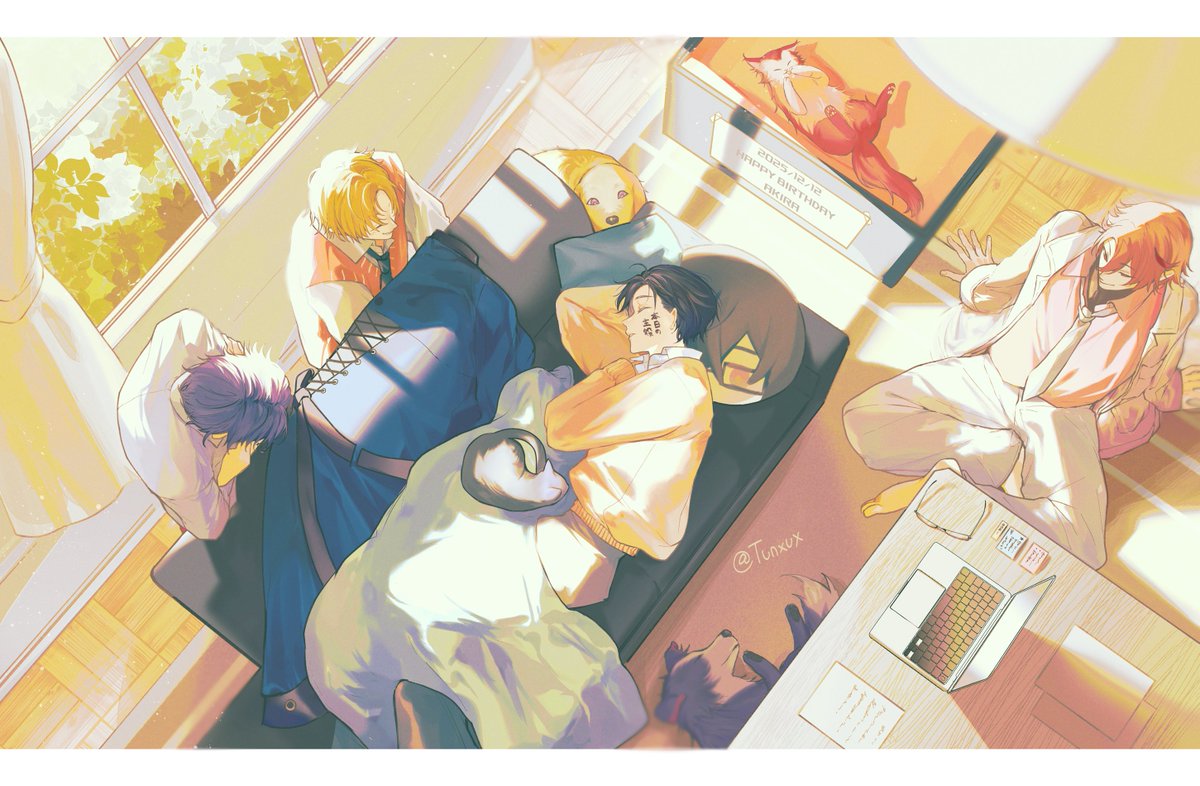 Tunxux's tweet photo. 📄ʜᴀᴘᴘʏ ʙɪʀᴛʜᴅᴀʏ

 #四季凪アキラ生誕祭2025　#四季彩画 https://t.co/dclH8O7x1s