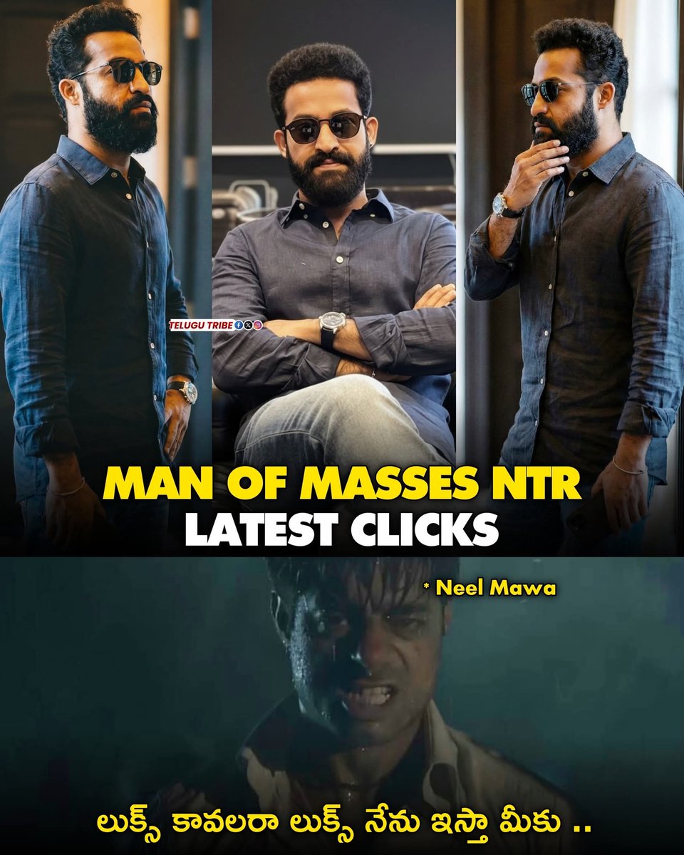NTR2NTR_FC's tweet photo. #Jrntr latest looks 💥

#Dragon https://t.co/sfMNcnabPB