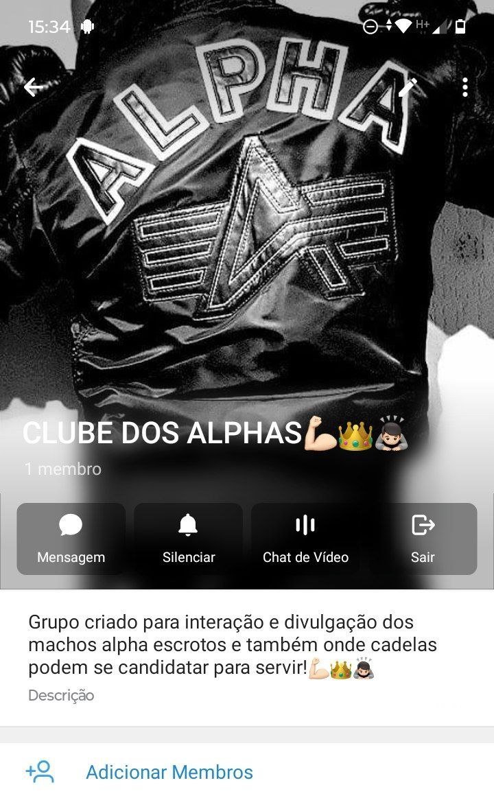 Venha participar do 💪🏻👑CLUBE DOS ALPHAS⛓️🙇🏻‍♂️Só os TOP

▶️ VAGAS LIMITADAS◀️

Grupo  top no telegram, exclusivo para divulgação e interação entre Dominadores  e Submissos

Seu lugar é aqui!!!

ENTRADA: R$ 15 reais (acesso vitalício)

Para mais informações - Telegram <a href="/dennisduran2/">dennis duran</a>