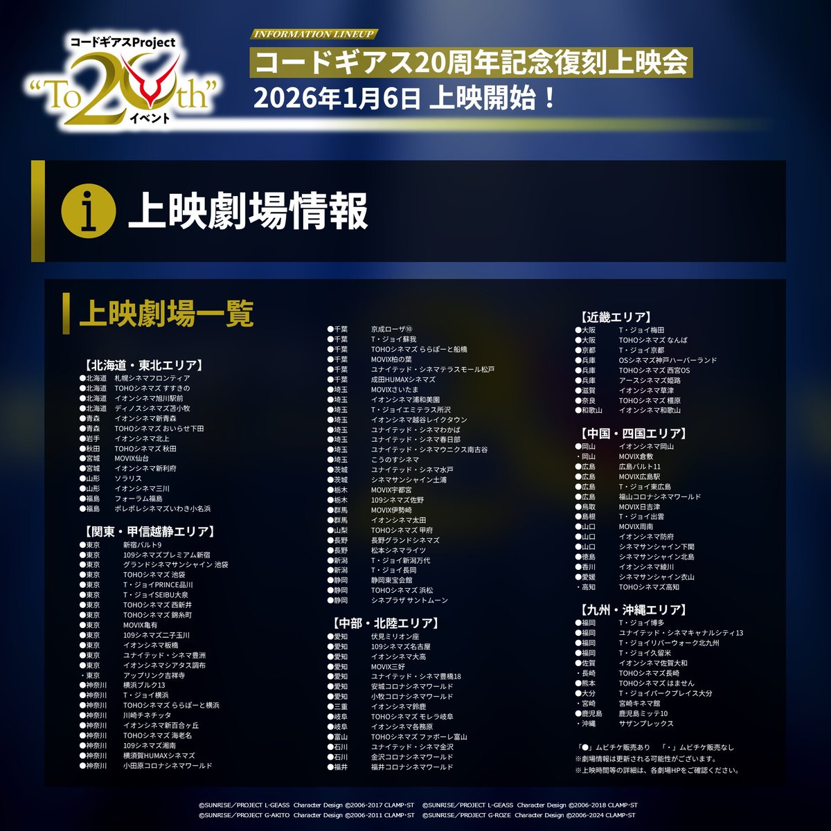 【情報】「Code Geass Project 