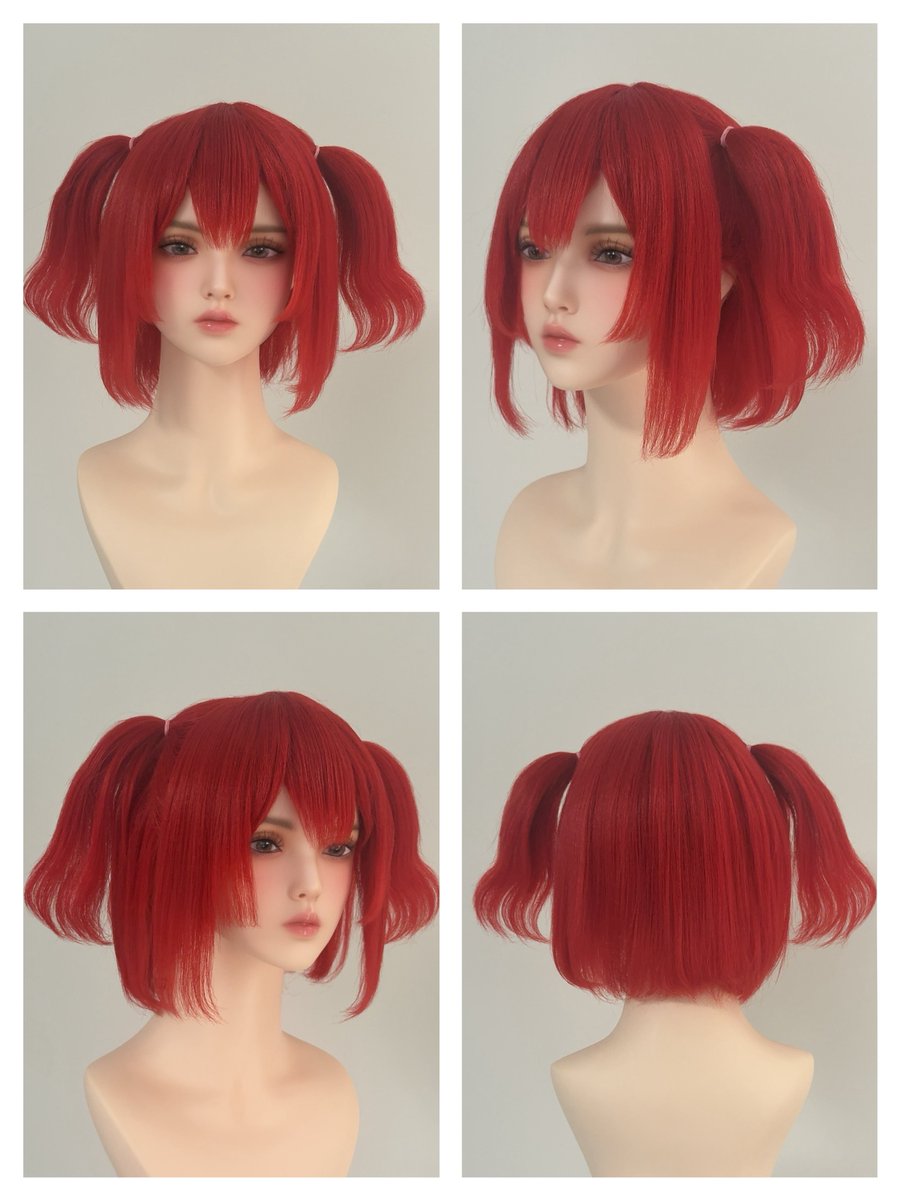 ラブライブ！サンシャイン!!｜黒澤ルビィ #ウィッグ制作 #ウィッグ製作