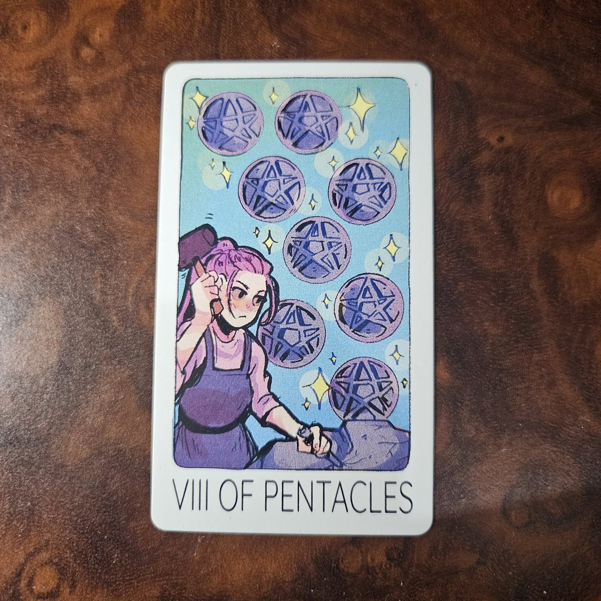 anwalysis's tweet image. — Teruslah berproses, baik kamu maupun dia, tapi pesan ini diperuntukkan untuk kamu. Jika kalian berhenti berproses, maka hubungan ini akan lenyap seutuhnya

[ @priflicious + VIII of Pentacles ]