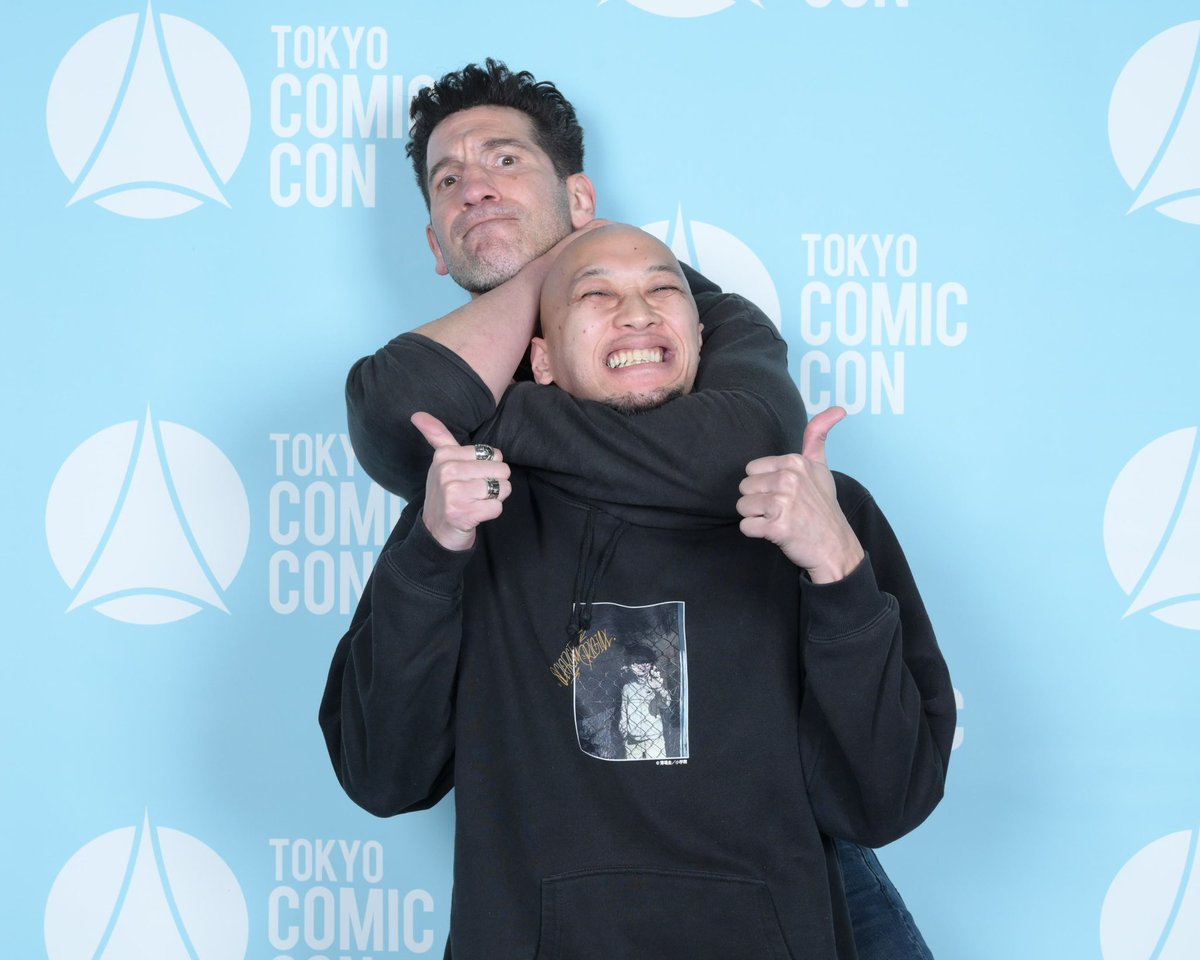 ibis_1815's tweet photo. ジョン・バーンサルこと、パニッシャーにパニッシュされるのが夢でした！

#東京コミコン2025 
#本望 https://t.co/hLuglFpgwr