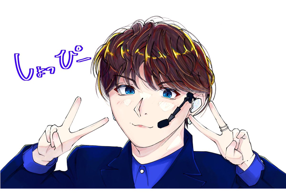 Mihi210601Mihi's tweet photo. テスト期間中ですが描きました☺️SnowMan最高😆
#SnowManFA #渡辺翔太 #しょっぴー https://t.co/rab1p5MVJh