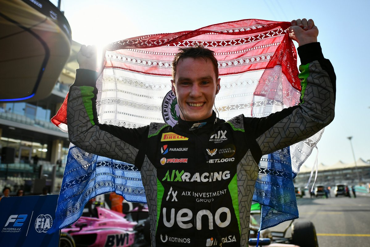 Dürk likes 😏🥇

#F2 #AbuDhabiGP