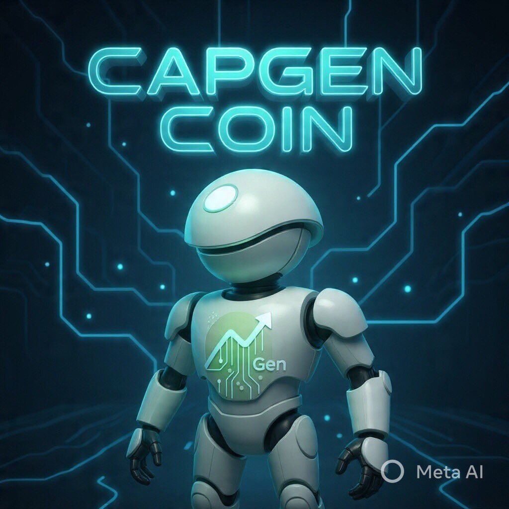 CapgenCoin's tweet photo. Get ready to generate some buzz! 🚀 Our CapGen coin is taking the crypto world by storm! 🤖💸 Join our community and be a part of the revolution! #CapGenCoin #MemeCoin #CryptoRevolution https://t.co/2m4YXSXtzv