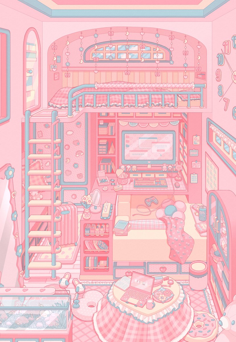 lllillli08's tweet photo. 🏠💖🌙🎀🌷 https://t.co/MEbeIU40a4