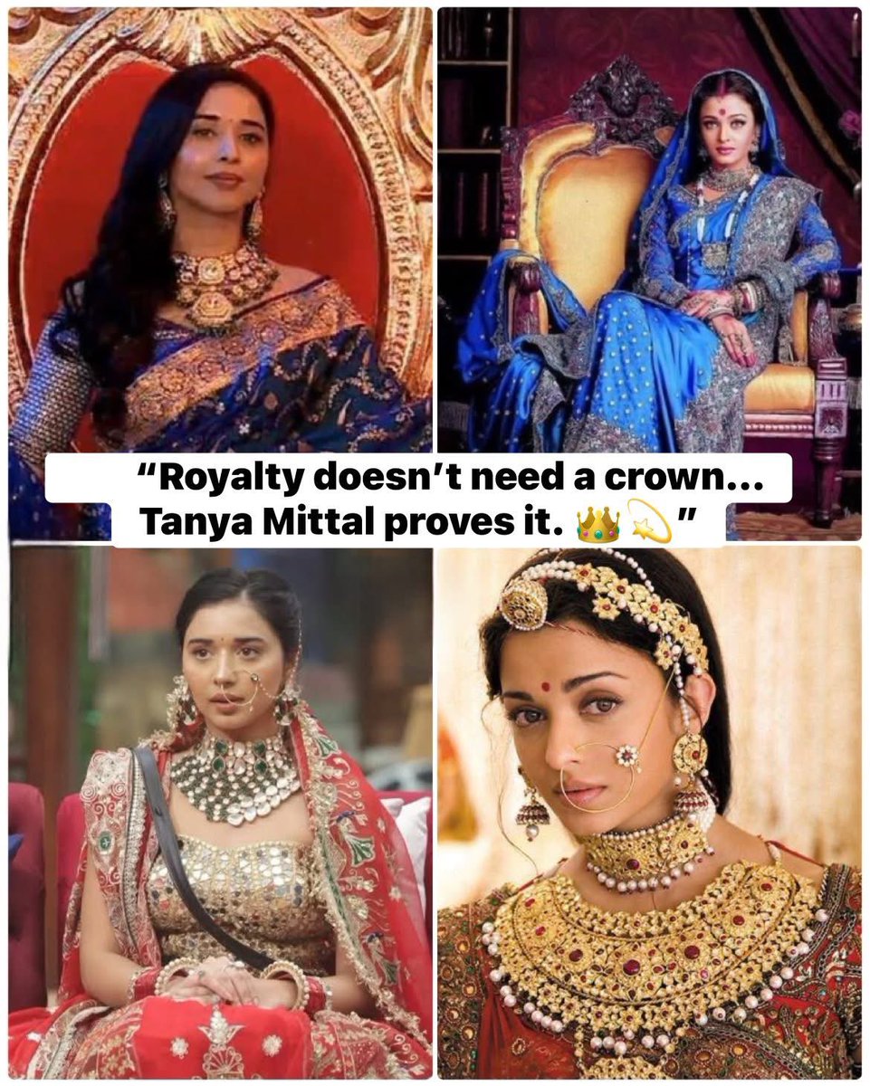 TanuMis76863610's tweet image. #TanyaMittal #RoyalClass #QueenEnergy #BiggBoss19 #TanyaSquad #ElegancePersonified