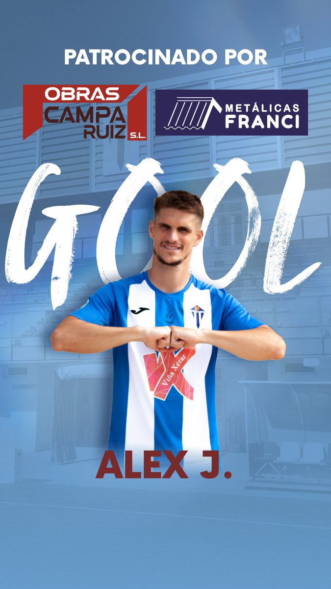 ⌚ 10'

🍇 Viña Xétar Villarrubia  1️⃣
🔴⚫ <a href="/CDAzuqueca/">C.D. Azuqueca</a> 0️⃣

⚽⚽⚽ GOOOOLLLL DE ÁLEX JIMÉNEZZZZZ ⚽⚽⚽

🏆 #J14TerceraRFEF 
🤍💙 #SeguimosLatiendo
🎥 #WebDirecto