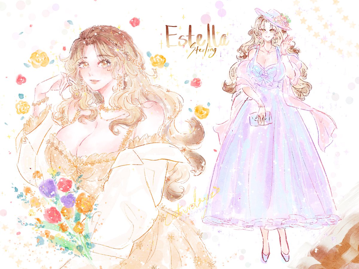 OC ⭐️ 𝓔𝓼𝓽𝓮𝓵𝓵𝓪 𝓢𝓽𝓮𝓻𝓵𝓲𝓷𝓰 🌼
#Caturdayz🍊
