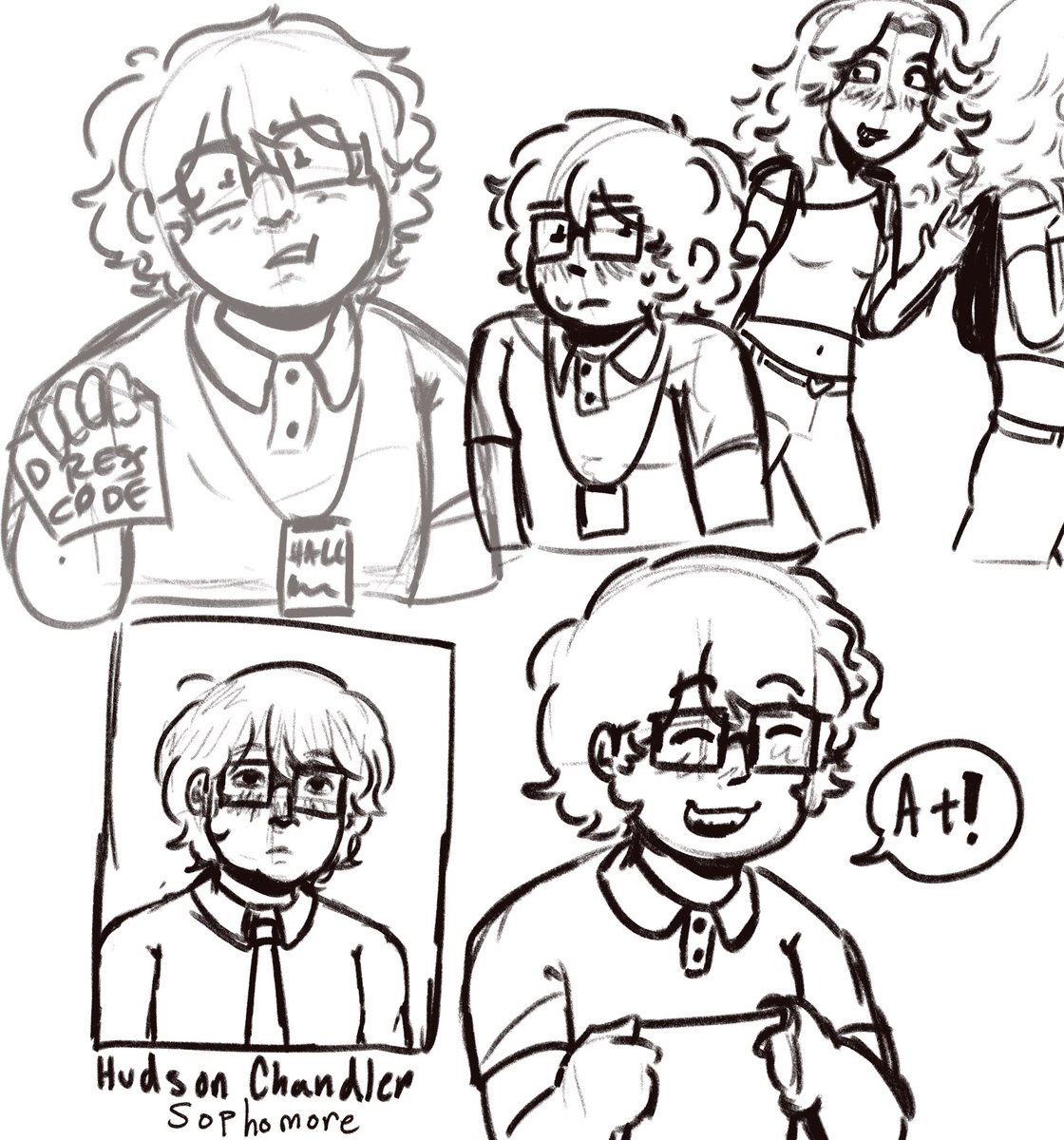 haven’t posted on here in a while, some strawpage assets while i work out some story pieces!