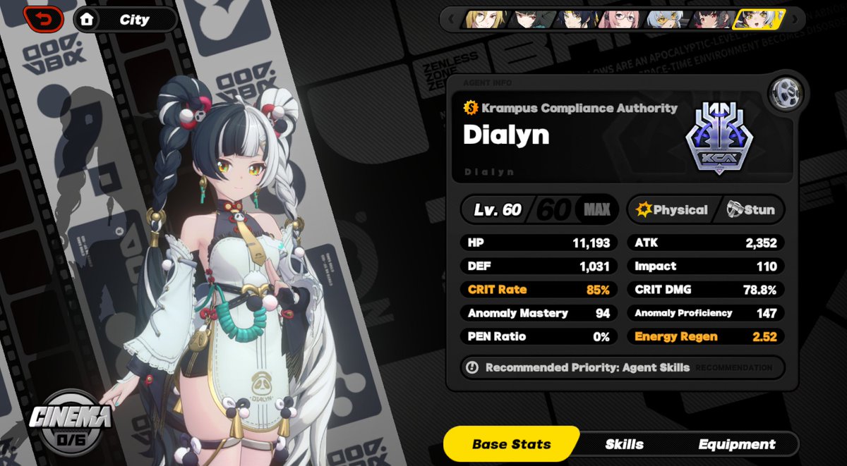 Ok quick update: I caved and got Dialyn. Here's my day one build, and I hope she's worth it all! ^^