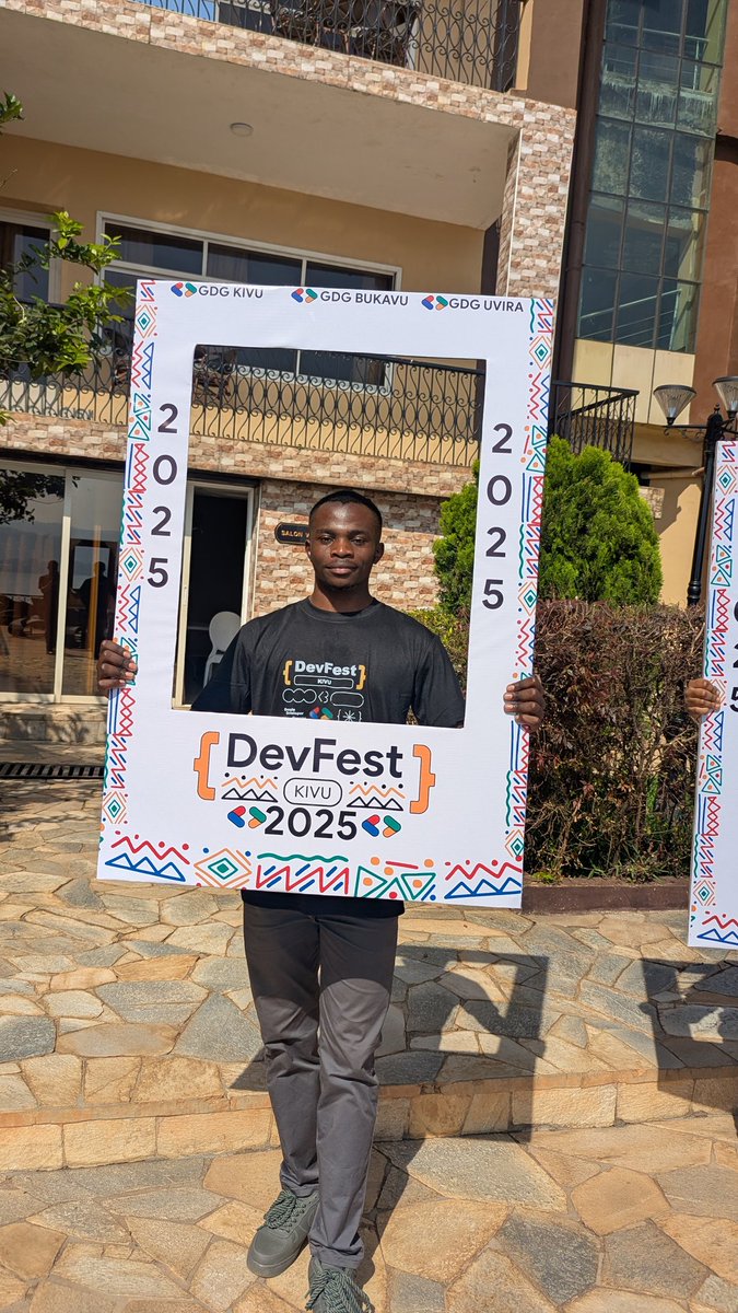 kevinKishikanyi's tweet photo. Every December, since 2023, I attend the biggest event in the region, #DevfestKivu 😊. 
It's a pleasure to be part of this community ✅

I'm looking forward to the next #DevfestKivu🚀.

@GdgKivu
@gdgocucbukavu 
@namidrc 
@drcmin2 
@neotexai 
@googledevs https://t.co/W5Z9wYZYjk