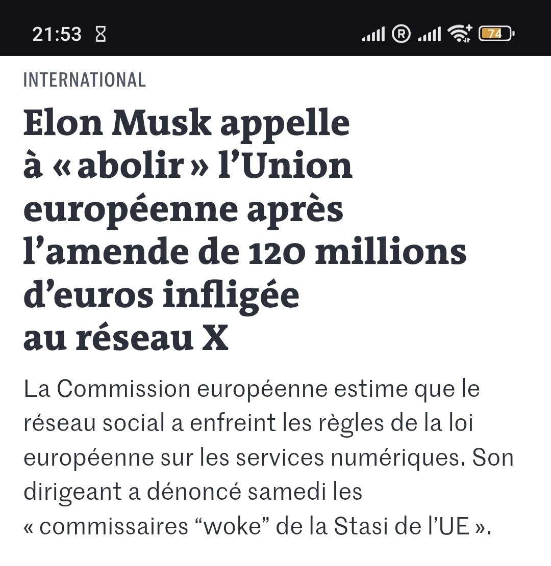 Bonjour <a href="/TERNancyMetzLux/">TER Nancy-Metz-Lux</a>, je vous écris pour savoir s'il est possible de vous suivre depuis un autre réseau (mastodon etc.) J'avoue que j'en peux plus de cautionner par mes visites sur X les délires grotesques de son propriétaire.