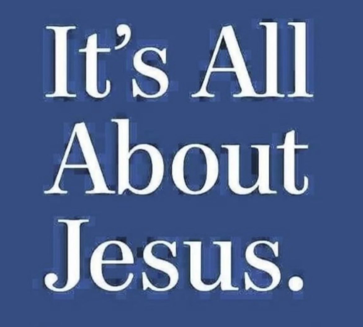 #It’sAllAboutJesus #ILoveJesus