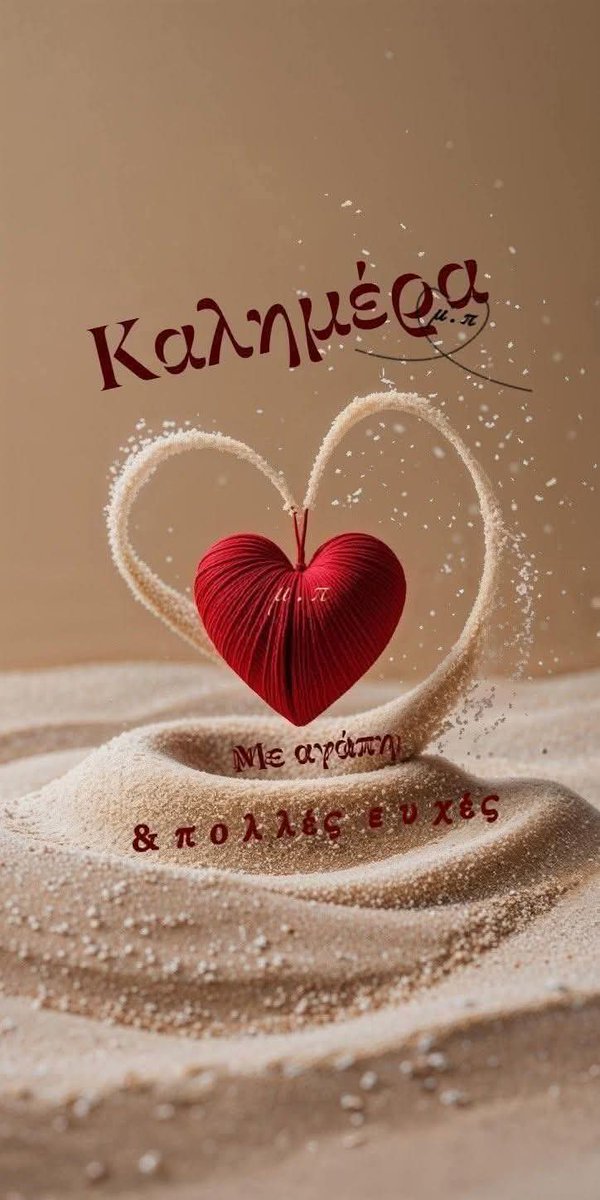 Καλημέρα όμορφη Κυριακή...