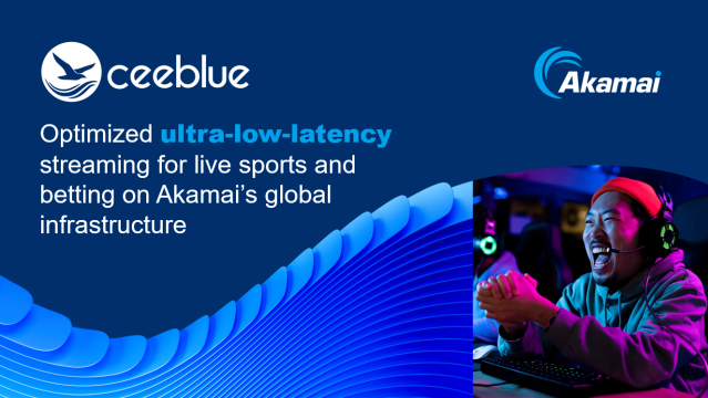 AngeloAkamai's tweet photo. .@CeeblueBV needed to handle unpredictable traffic surges while optimizing ultra-low-latency streaming. See how @Akamai’s cloud computing services and global content delivery made it possible. https://t.co/NZ4GbauZRU https://t.co/4K0ZwuSkDH
