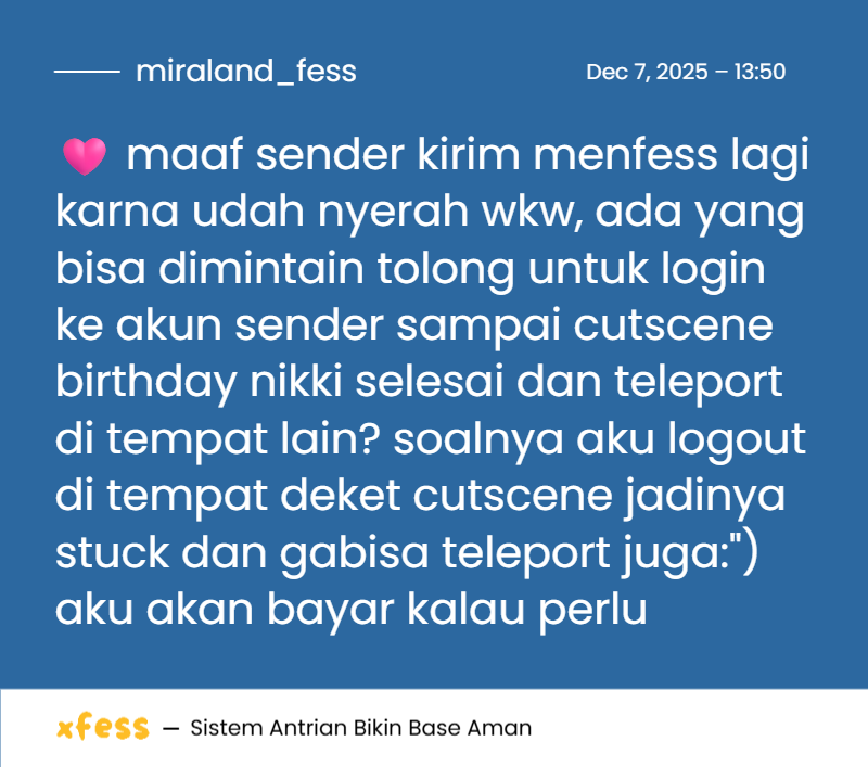 Infinity Nikki Fess tweet media