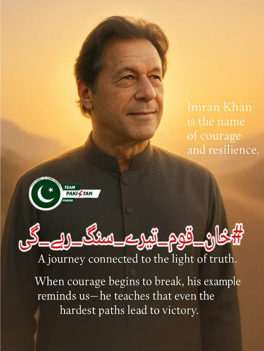 I <a href="/MA786IK/">M͢u͢h͢a͢m͢m͢aͥ͢͢d͢ A͢rͣ͢͢sͫ͢͢l͢a͢n͢7͢8͢6͢ᴾᵃᵏᴾᵒʷᵉʳ</a> know democracy weakens when leaders are silenced.
Imran Khan represents a large public mandate.
Detention has increased political tension.
This approach is unsustainable.

#خان_قوم_تیرے_سنگ_رہے_گی 
<a href="/TeamPakPower/">Team Pakistan Power</a>