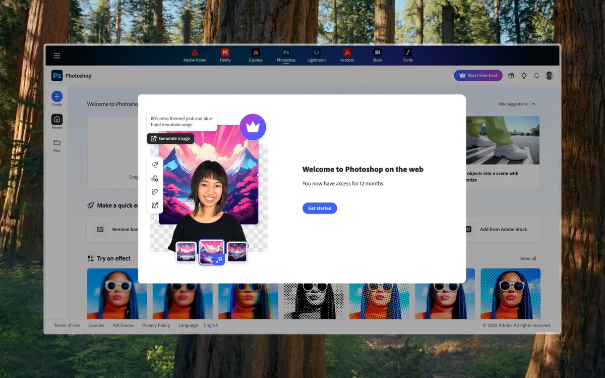 🎉 Adobe Photoshop Premium FREE for 1 year!

How to claim:
Open Chrome
Search “Adobe Photoshop Extension”
Open official Chrome Web Store link
Add Extension → Start Free Offer
Sign in with Gmail

✔️ Official &amp; Safe

#Adobe #Photoshop #TechDeals #TheAndroidRush