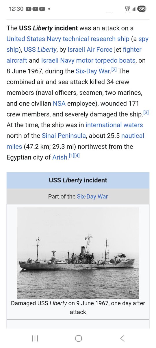 RocheJacqueline's tweet photo. @sachs_jeffery @IntlCrimCourt #Netanyahu Returned From #Study In #US To #Israel In #Israel1967 & Joined The #IDF #IsraelDefenseForce .
#June8th1967, #Israel Attacked The #USSLiberty In #InternationalWaters During #SixDayWar. What Connections Between #Netanyahu, #June8th1967 #USSLibertyAttack & #Sept11th2001? https://t.co/byYDqVRkPD
